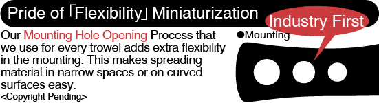 Pride of Flexibility Miniaturization