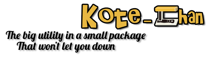 Kote-chan Trowels | The big utility in a small package, that won't let you down